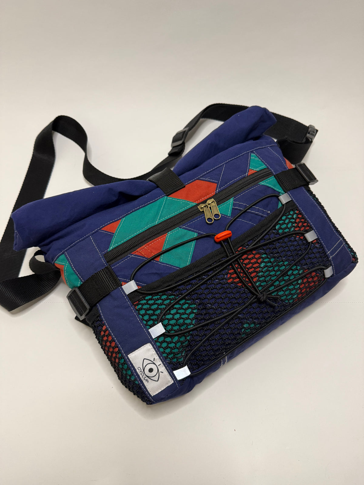 Sac besace roll top