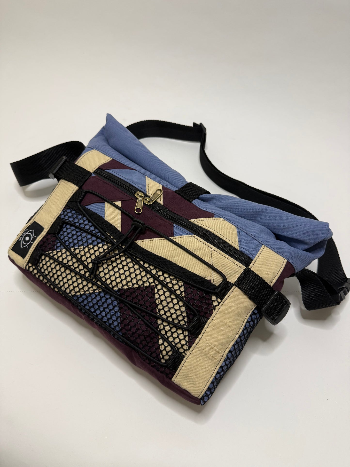 Sac besace roll top