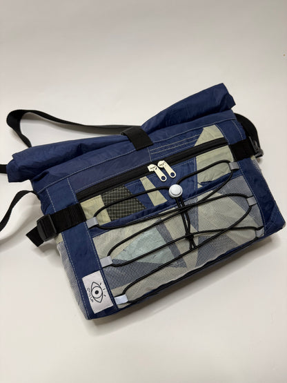 Sac besace roll top