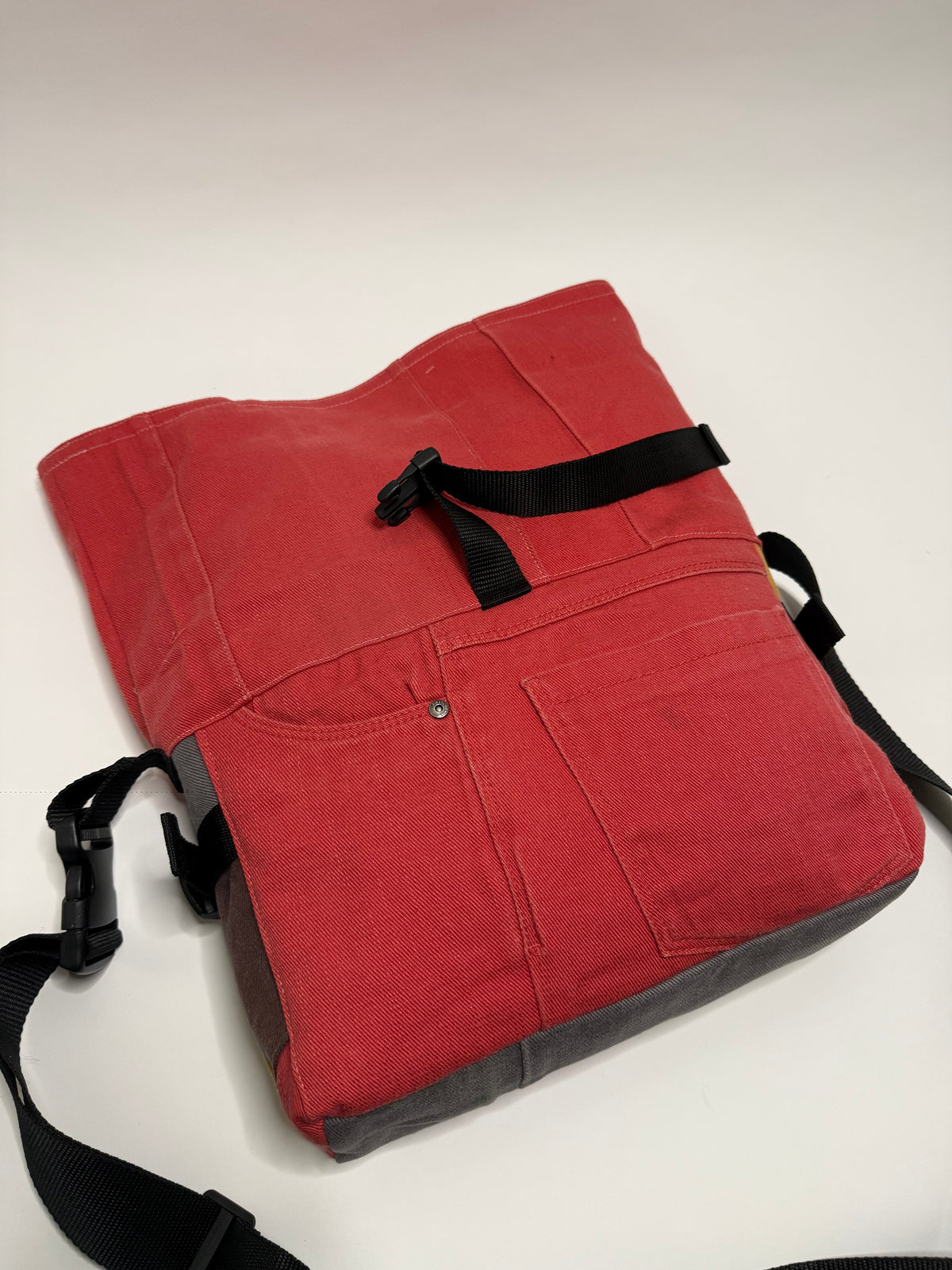 Sac besace roll top