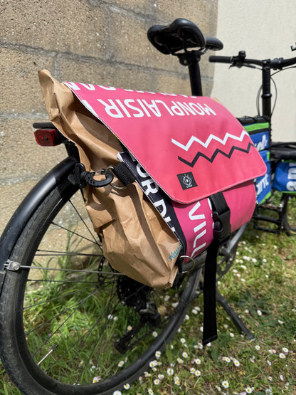 Sacoche de vélo modulable