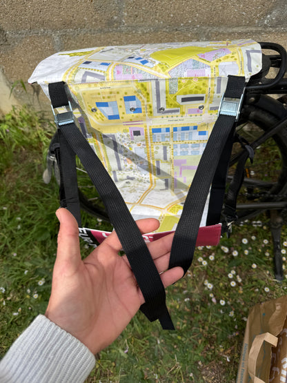 Sacoche de vélo modulable