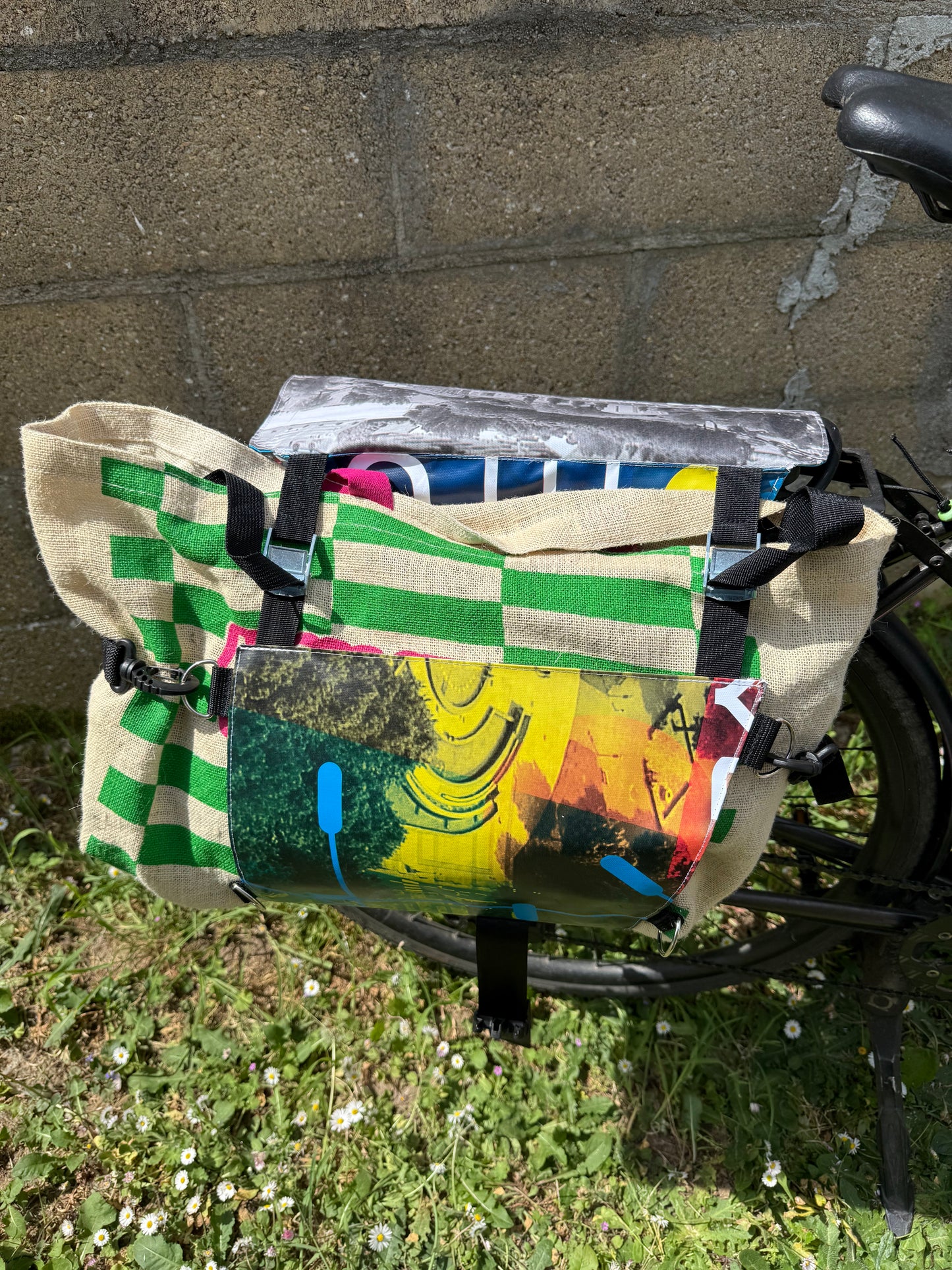 Sacoche de vélo modulable