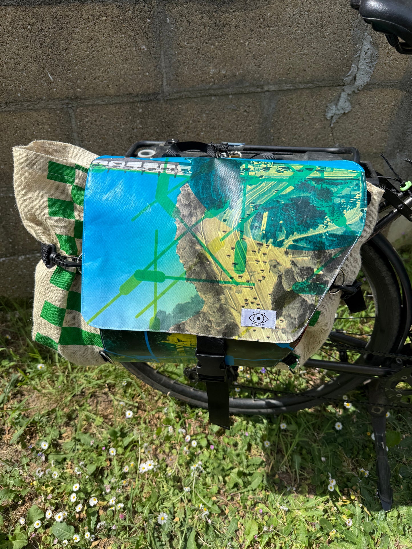 Sacoche de vélo modulable