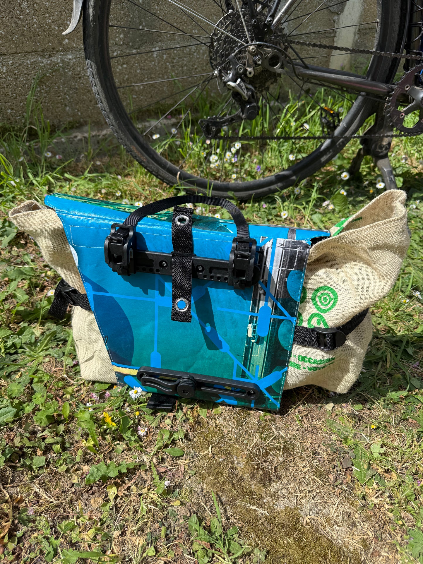 Sacoche de vélo modulable