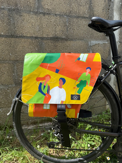 Sacoche de vélo modulable