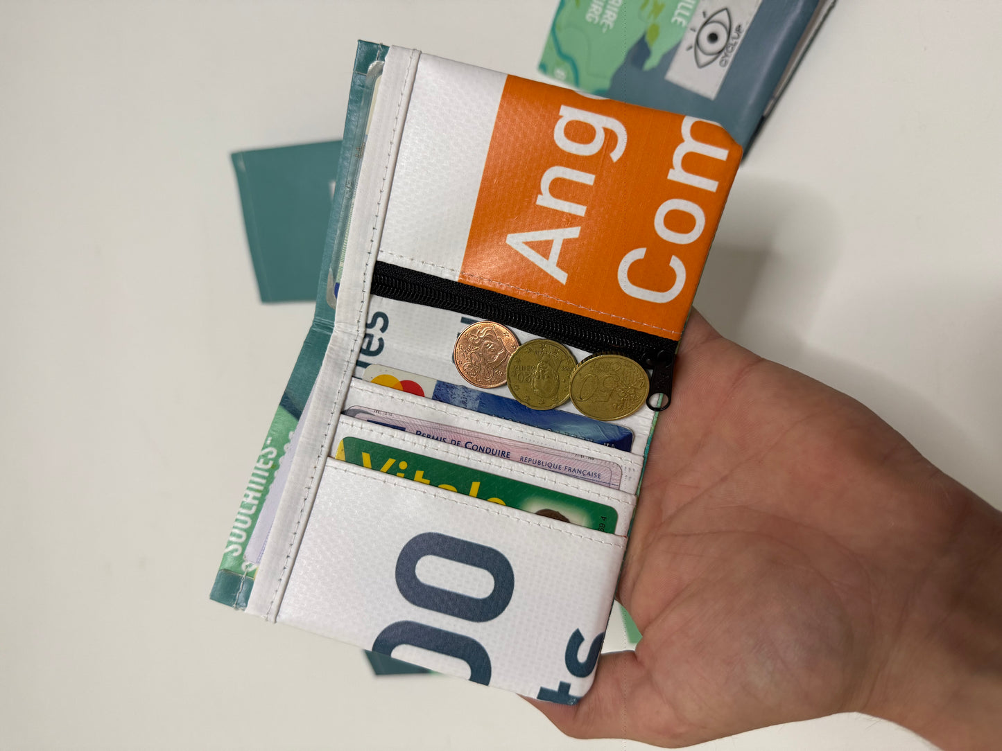 Porte monnaie upcyclé