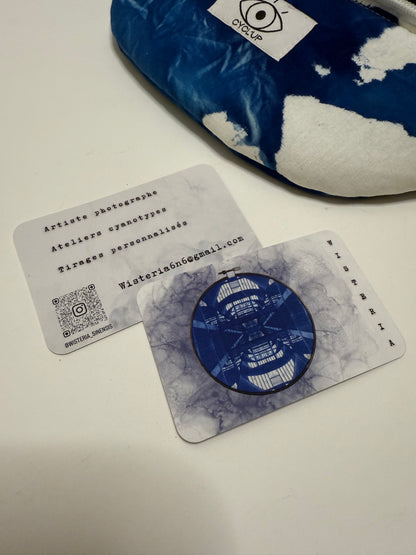 Banane upcyclée cyanotype
