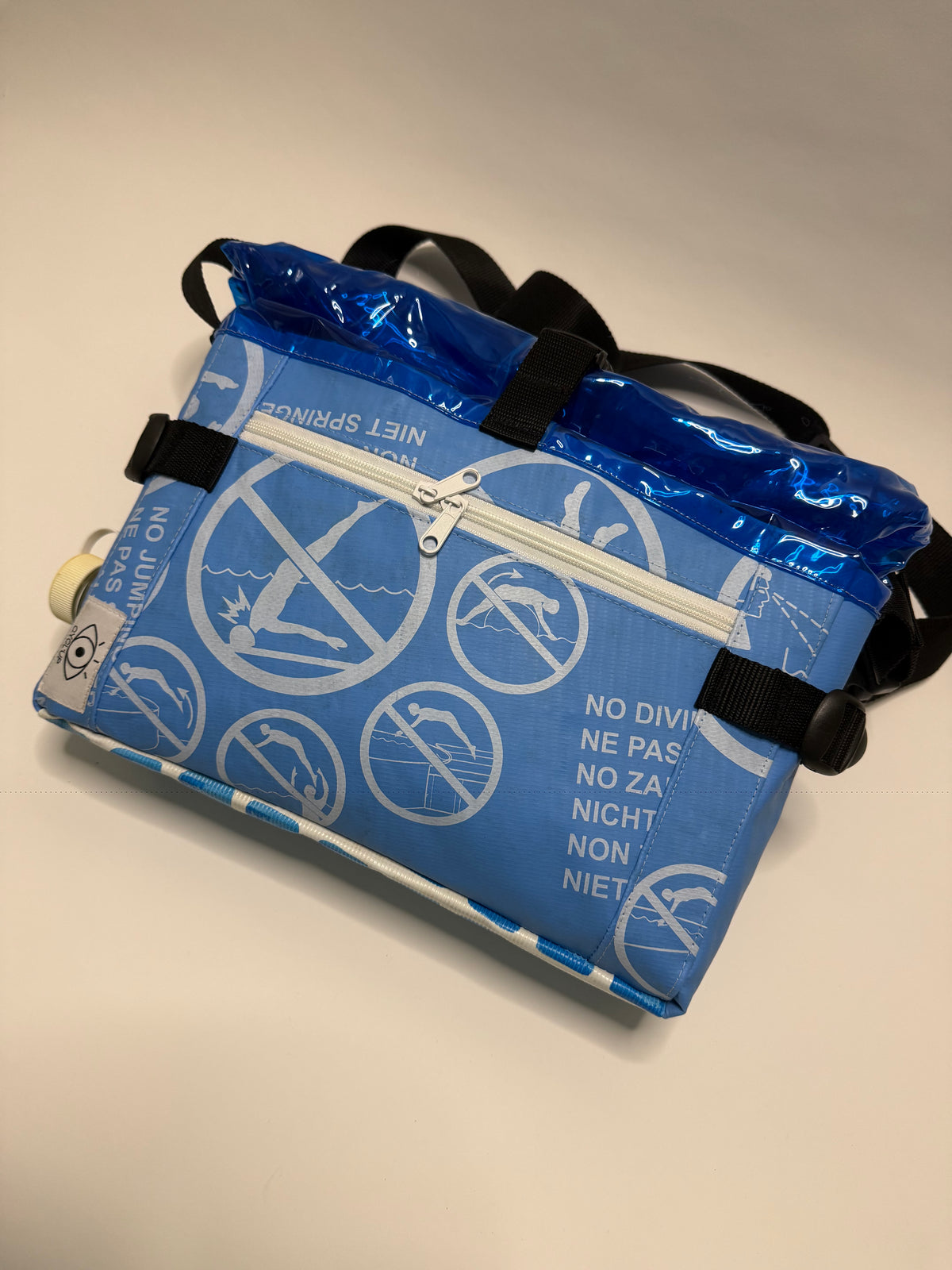 Sac besace roll top