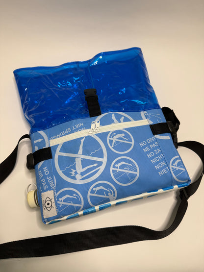 Sac besace roll top